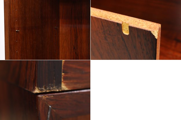 アウトレット 送料無料 北欧 デンマーク 飾り棚 Led274 本棚 食器棚 キャビネット ビューロ ライティング シェルフ ローズウッド Jun Omann ビンテージ ブランド デザイナー別 Www Foodiesplace Com