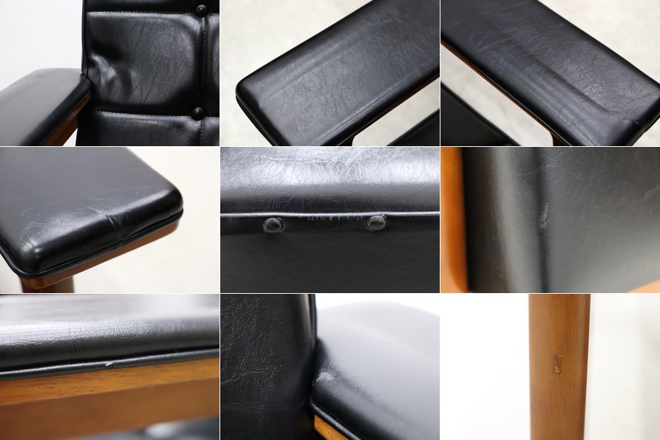 ◆karimoku カリモク Kチェア 1シーター1Pソファ レトロ ヴィンテージ 1/ミッドセンチュリーカフェ店舗什器古民家/OBT27095◆