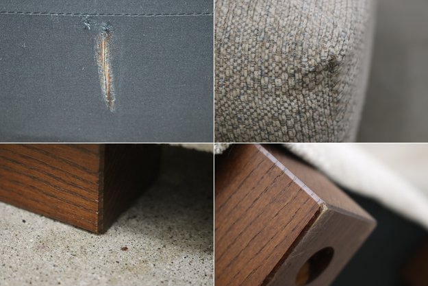 ◆KEYUCA ケユカ ウォールナット 2P ソファ オットマン セット ナチュラル モダン/北欧アクタスウニコIDCカリモク柏/ODT02012◆