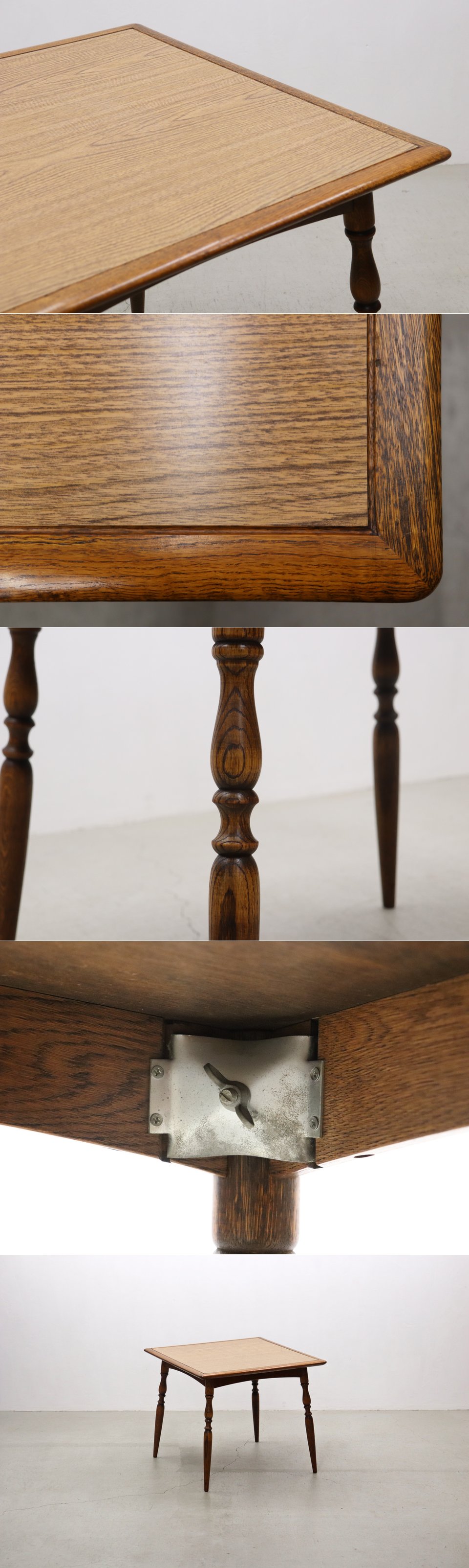 ◇飛騨産業 キツツキ ダイニングテーブル メラミン化粧板 レトロ