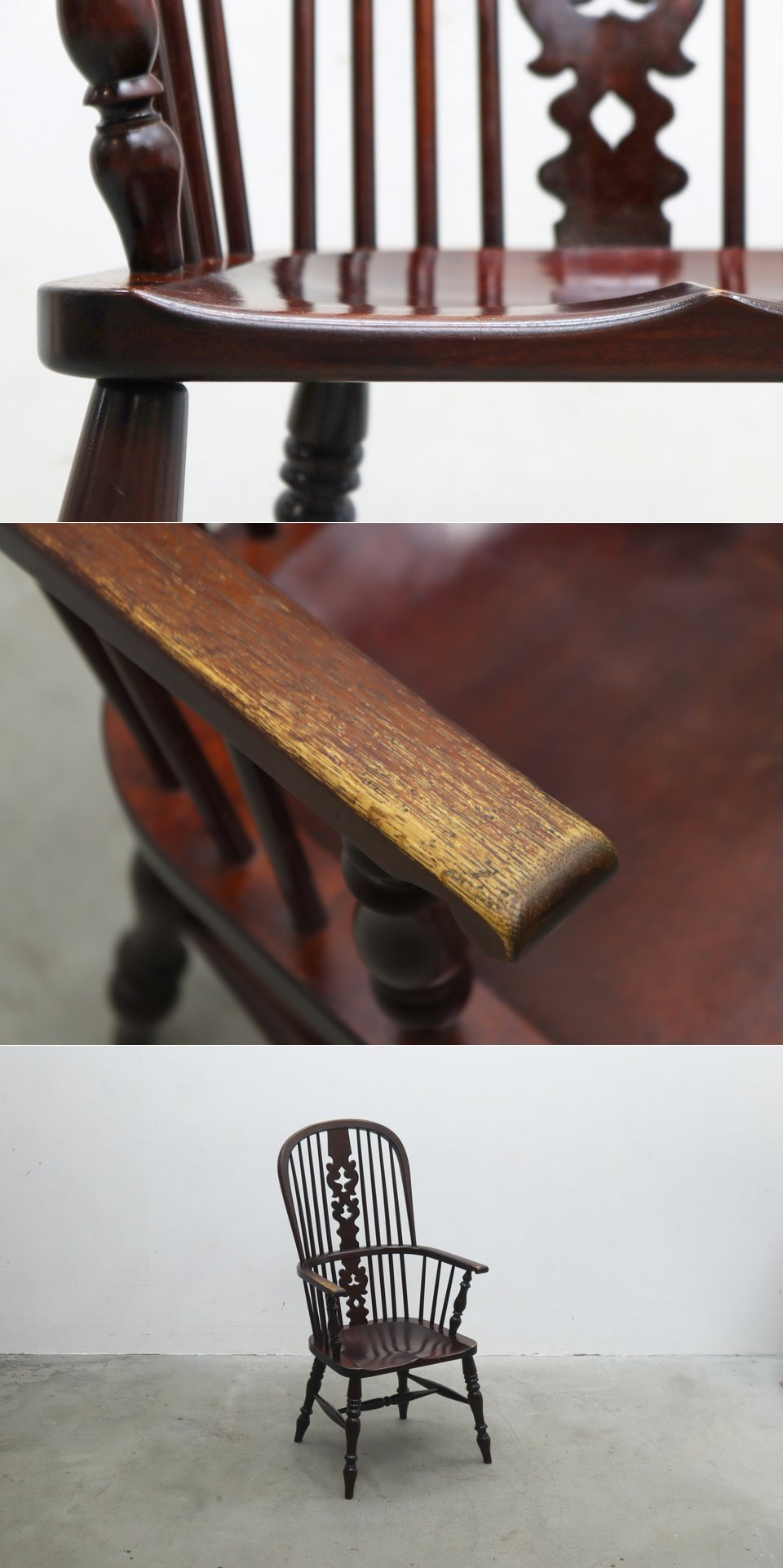 サクラL１80’sヴィンテージ ブナ無垢　アンティーク　チェア サクラ様専用L180'sヴィンテージ ブナ無垢 アンティーク チェア