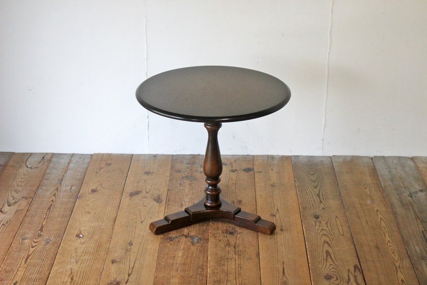 飛騨産業 キツツキ ビーチ無垢材 ラウンド サイドテーブル ダイニング  